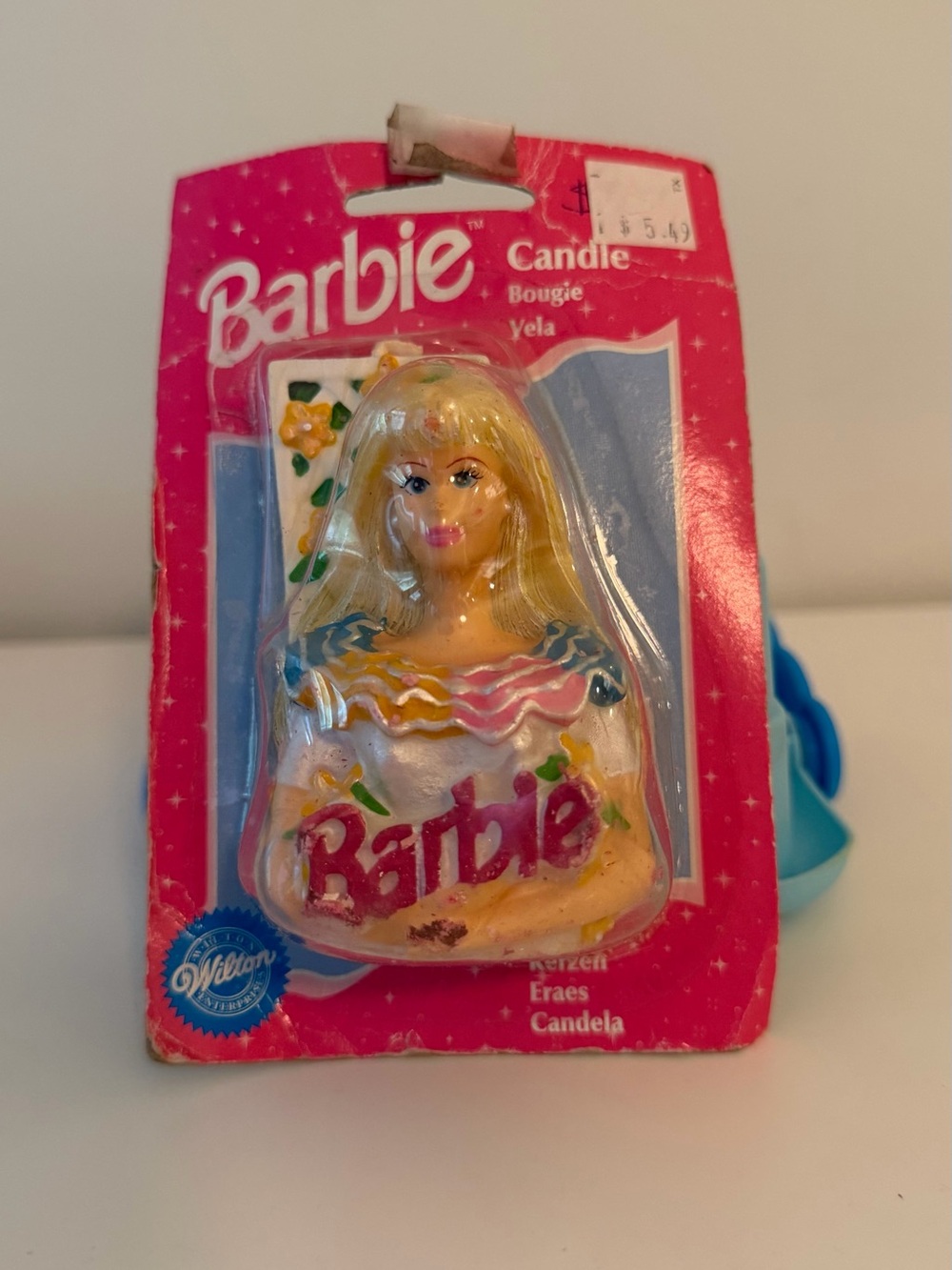Vintage Barbie Candle